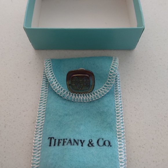 Tiffany Sterling Silver tie or lapel pin - Picture 2 of 8